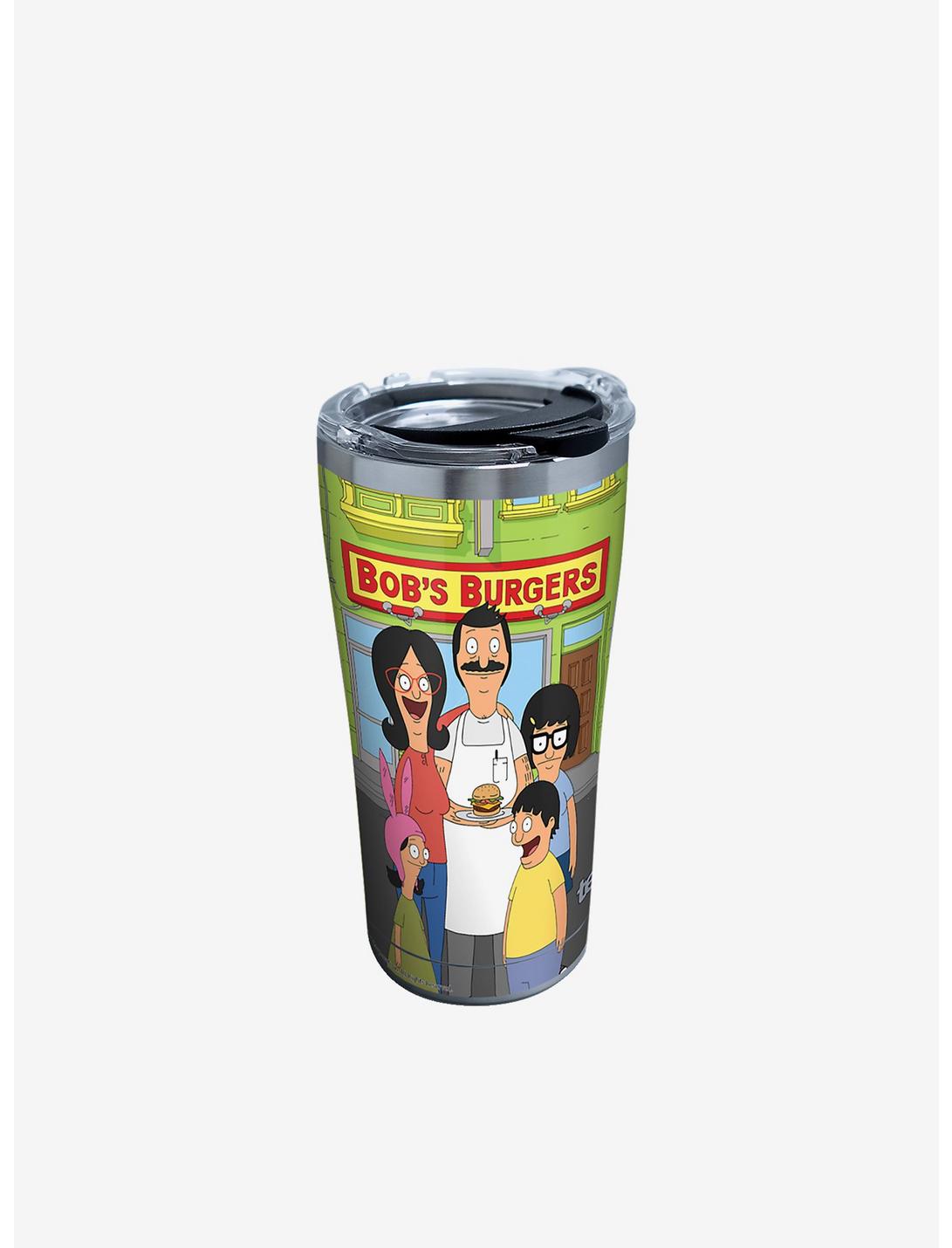 Bob's Burgers Storefront 20oz Stainless Steel Tumbler With Lid, , hi-res