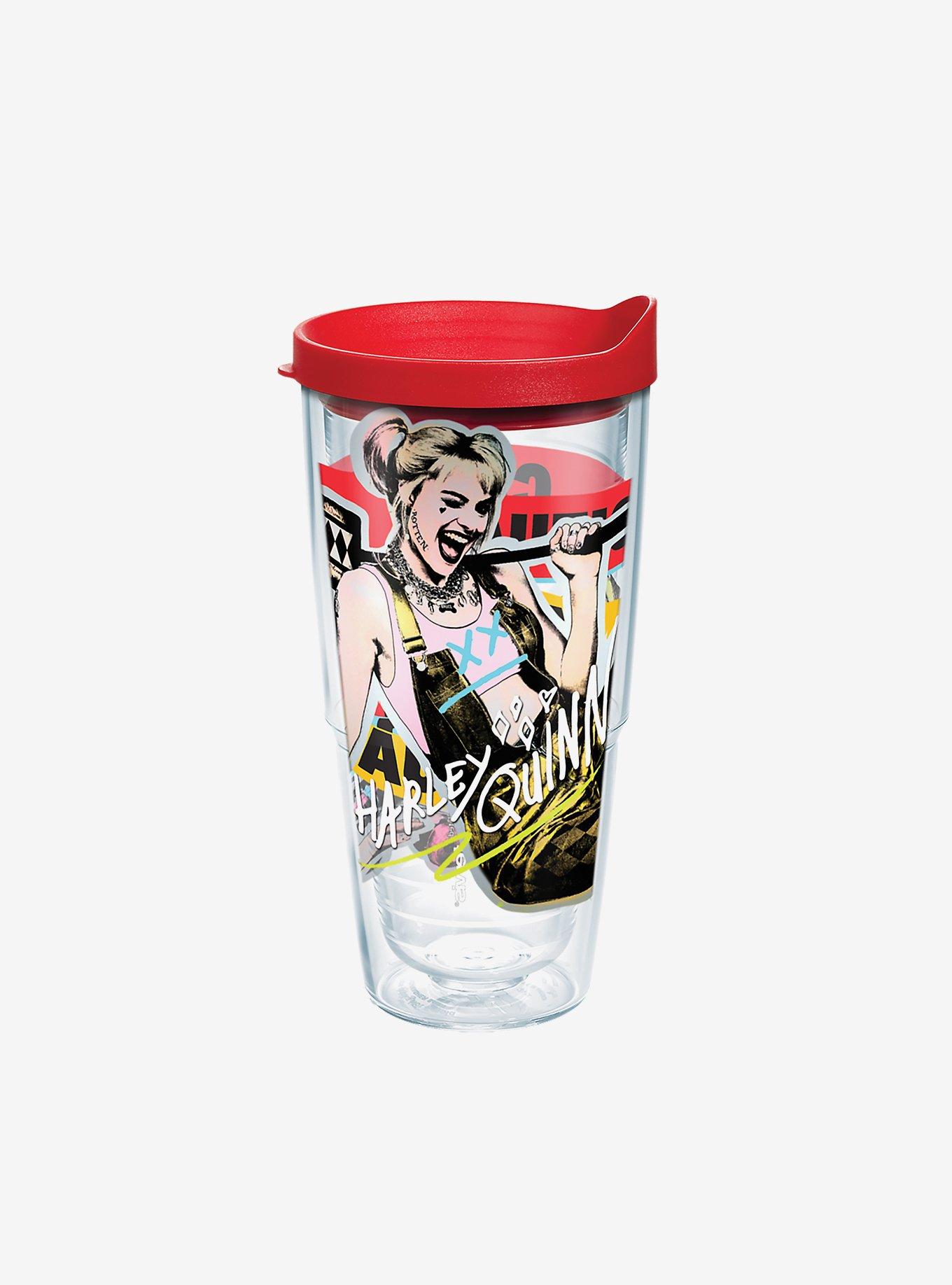 DC Comics Birds of Prey Harley Quinn 24oz Classic Tumbler With Lid, , hi-res