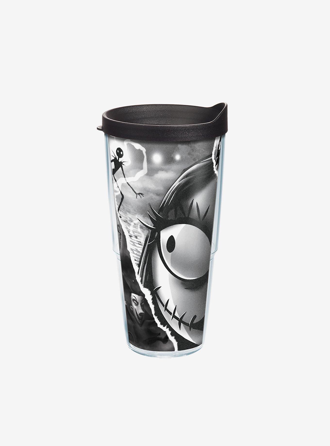 The Nightmare Before Christmas Torn Collage 24oz Classic Tumbler With Lid, , hi-res