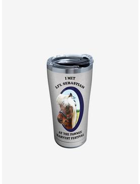 Plus Size Parks and Recreation Lil Sebastian 20oz Stainless Steel Tumbler With Lid, , hi-res