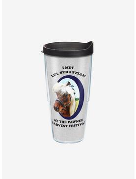 Parks and Recreation Lil Sebastian 24oz Classic Tumbler With Lid, , hi-res