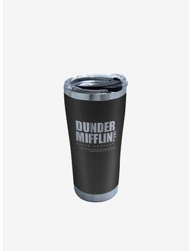 Plus Size The Office Dunder Mifflin Etched Onyx Shadow 20oz Stainless Steel Tumbler With Lid, , hi-res
