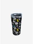 The Simpsons Bart Pattern 20oz Stainless Steel Tumbler With Lid, , hi-res