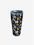 The Simpsons Bart Pattern 30oz Stainless Steel Tumbler With Lid, , hi-res