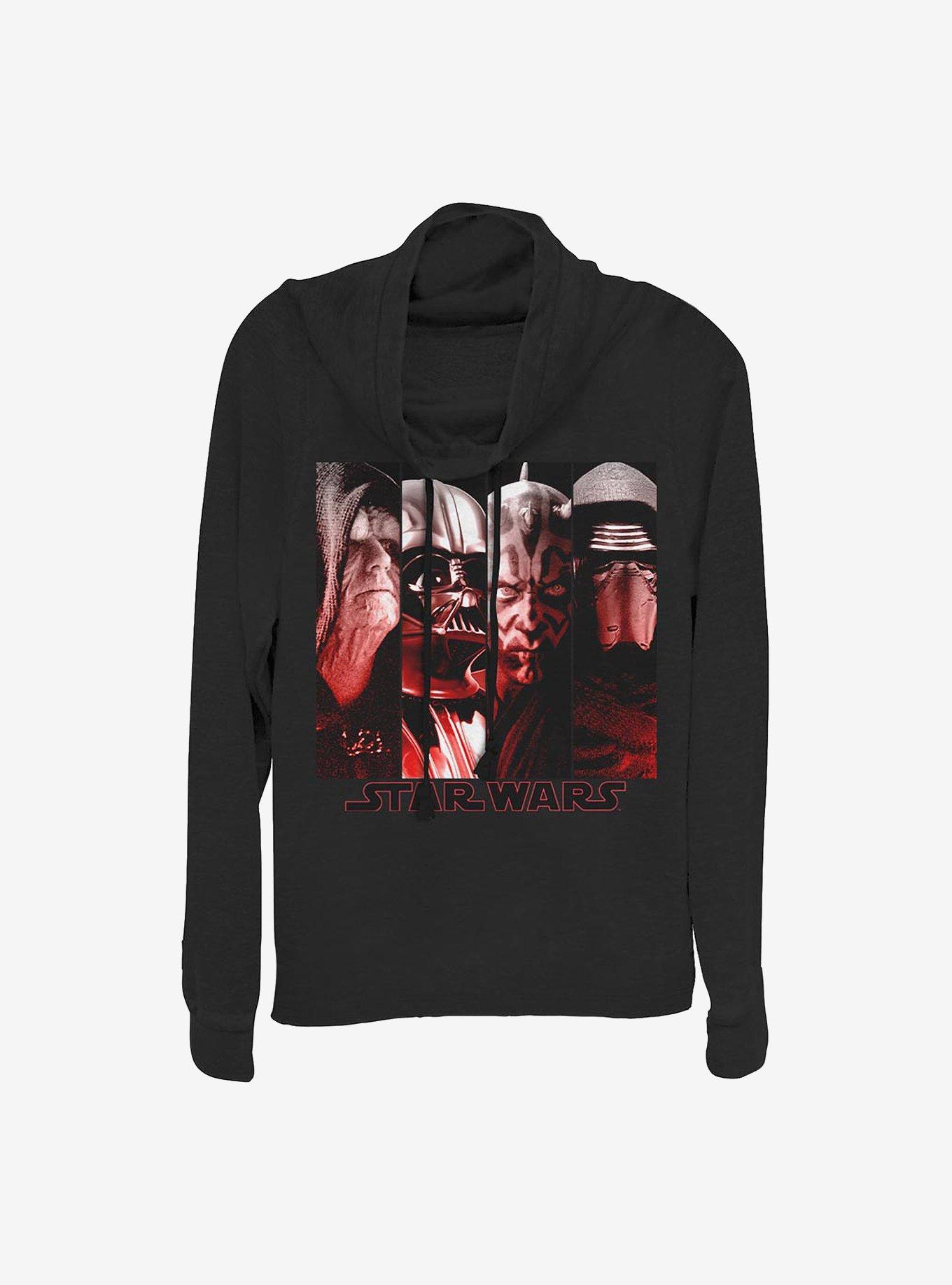 Star Wars Line Up Cowlneck Long-Sleeve Girls Top, , hi-res