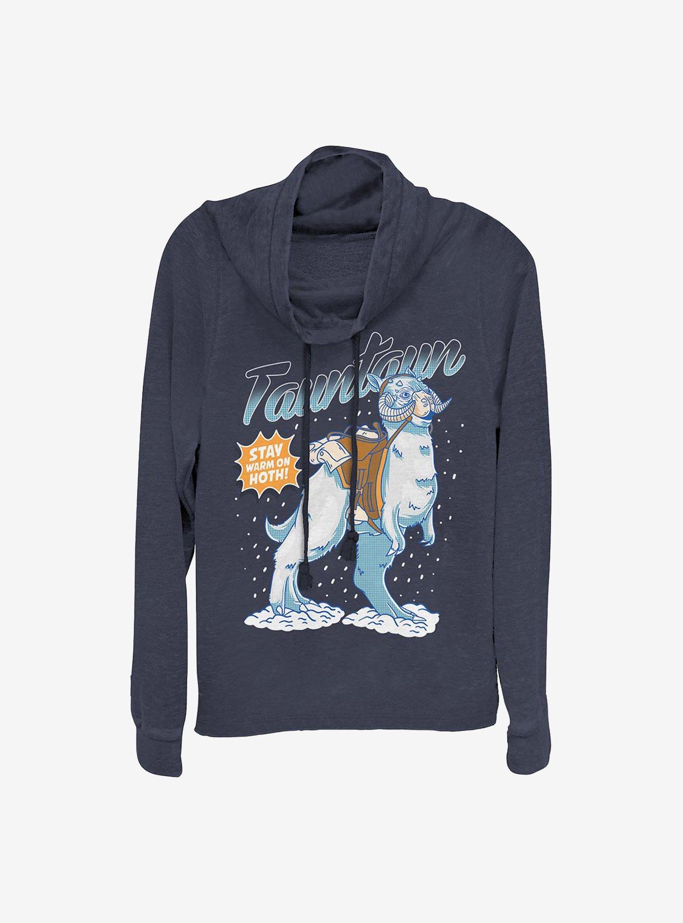Star Wars Tauntaun Cowlneck Long-Sleeve Girls Top, , hi-res