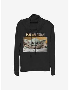 Star Wars The Mandalorian The Child Box Cowlneck Long-Sleeve Girls Top, , hi-res