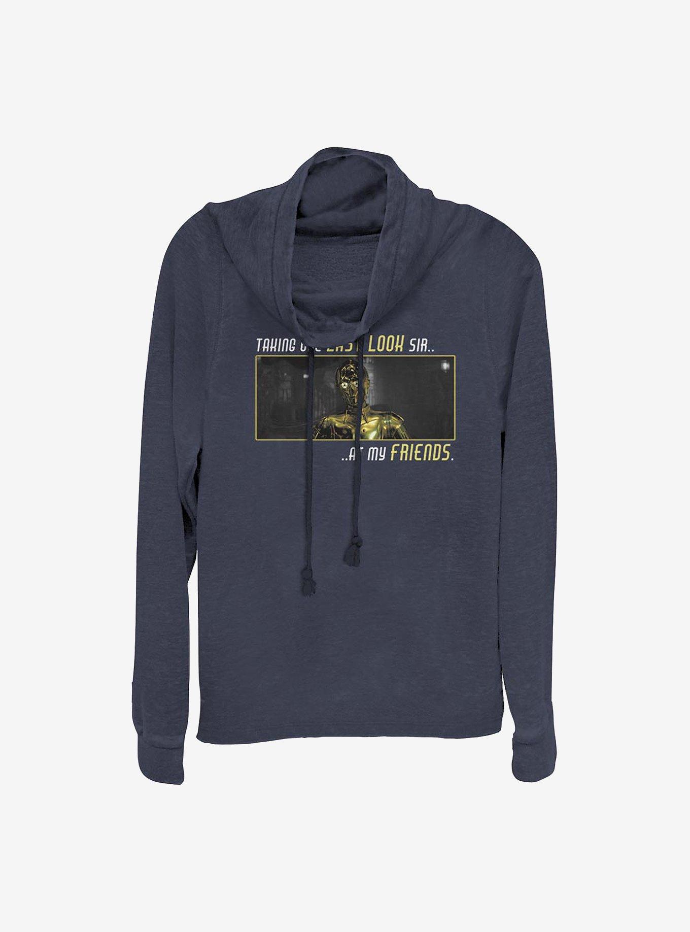 Star Wars: Episode IX The Rise Of Skywalker Last Look Cowlneck Long-Sleeve Girls Top, , hi-res