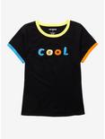 LINE FRIENDS BROWN & FRIENDS SALLY Cool Women's T-Shirt - BoxLunch Exclusive, BLACK, hi-res