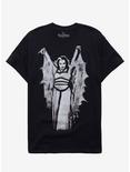 The Munsters Lily Munster Wings T-Shirt, BLACK, hi-res