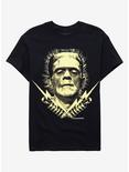 Universal Monsters Frankenstein Bolts T-Shirt, BLACK, hi-res