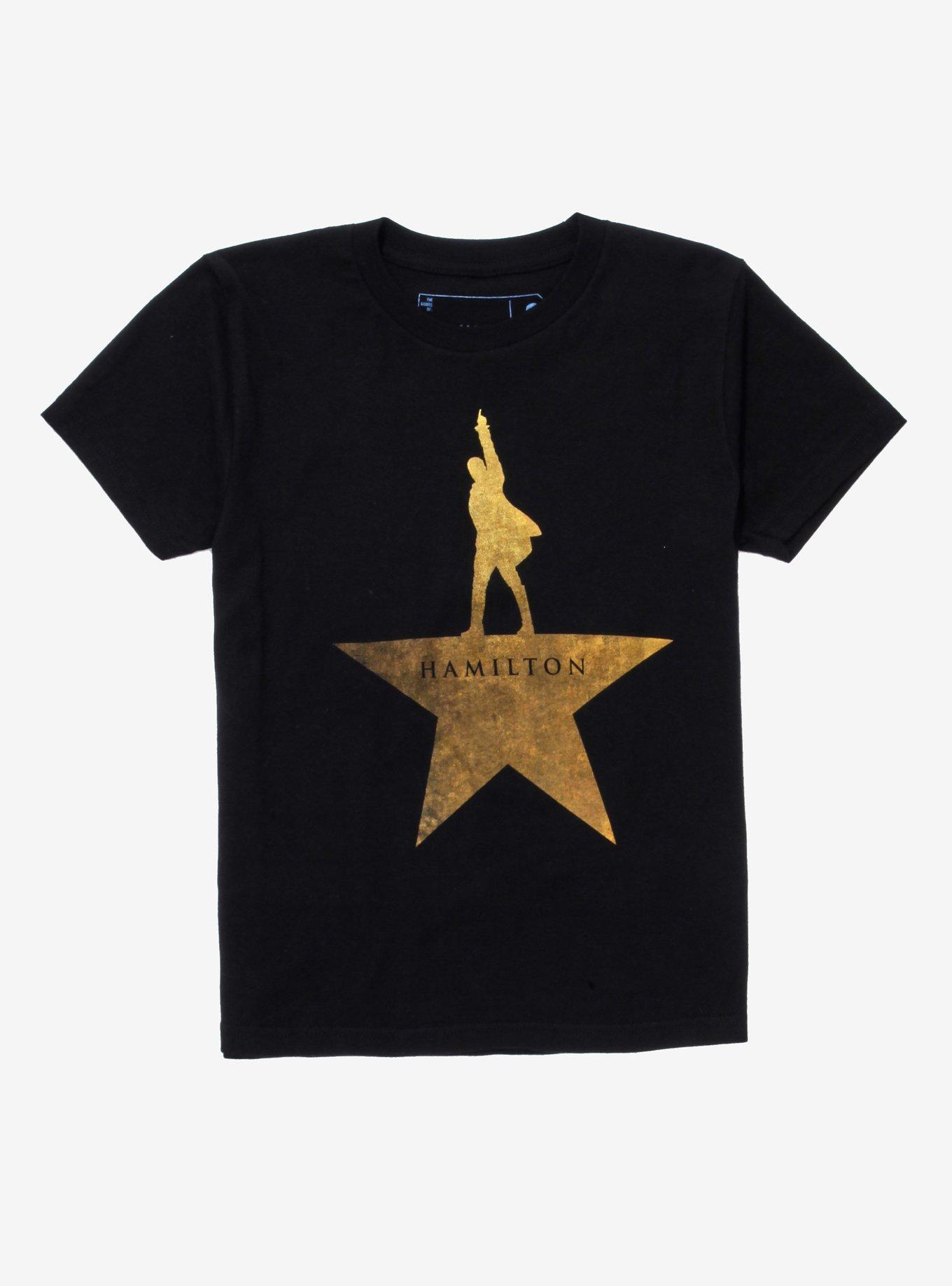 Hamilton Gold Star Logo Youth T Shirt BoxLunch