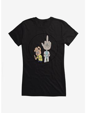 Rick And Morty Give Them A Hand Girls T-Shirt, , hi-res