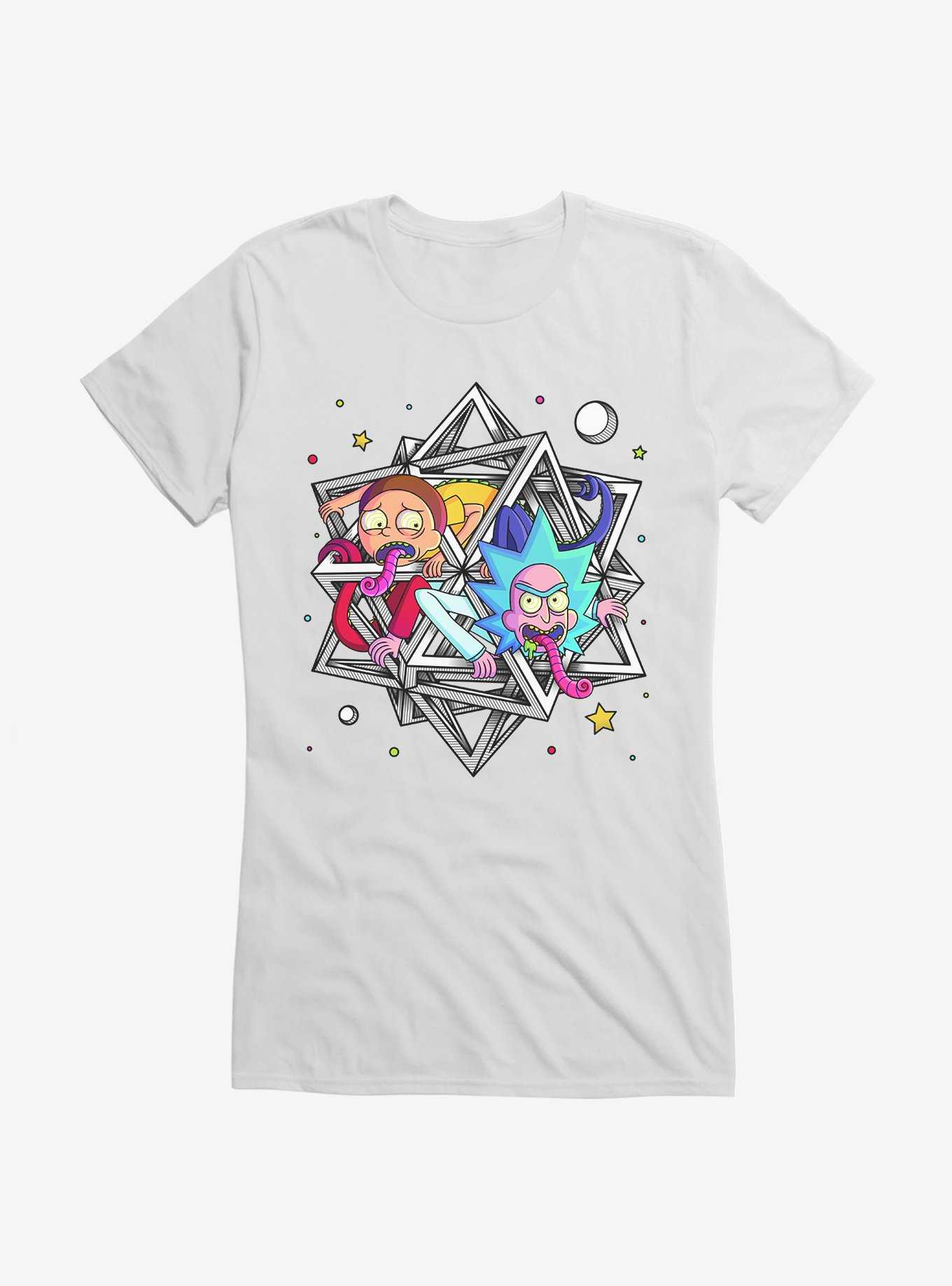 Rick And Morty Polyhedream Girls T-Shirt, , hi-res