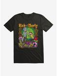 Rick And Morty Noveau T-Shirt, BLACK, hi-res