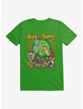 Rick And Morty Noveau T-Shirt, GREEN APPLE, hi-res