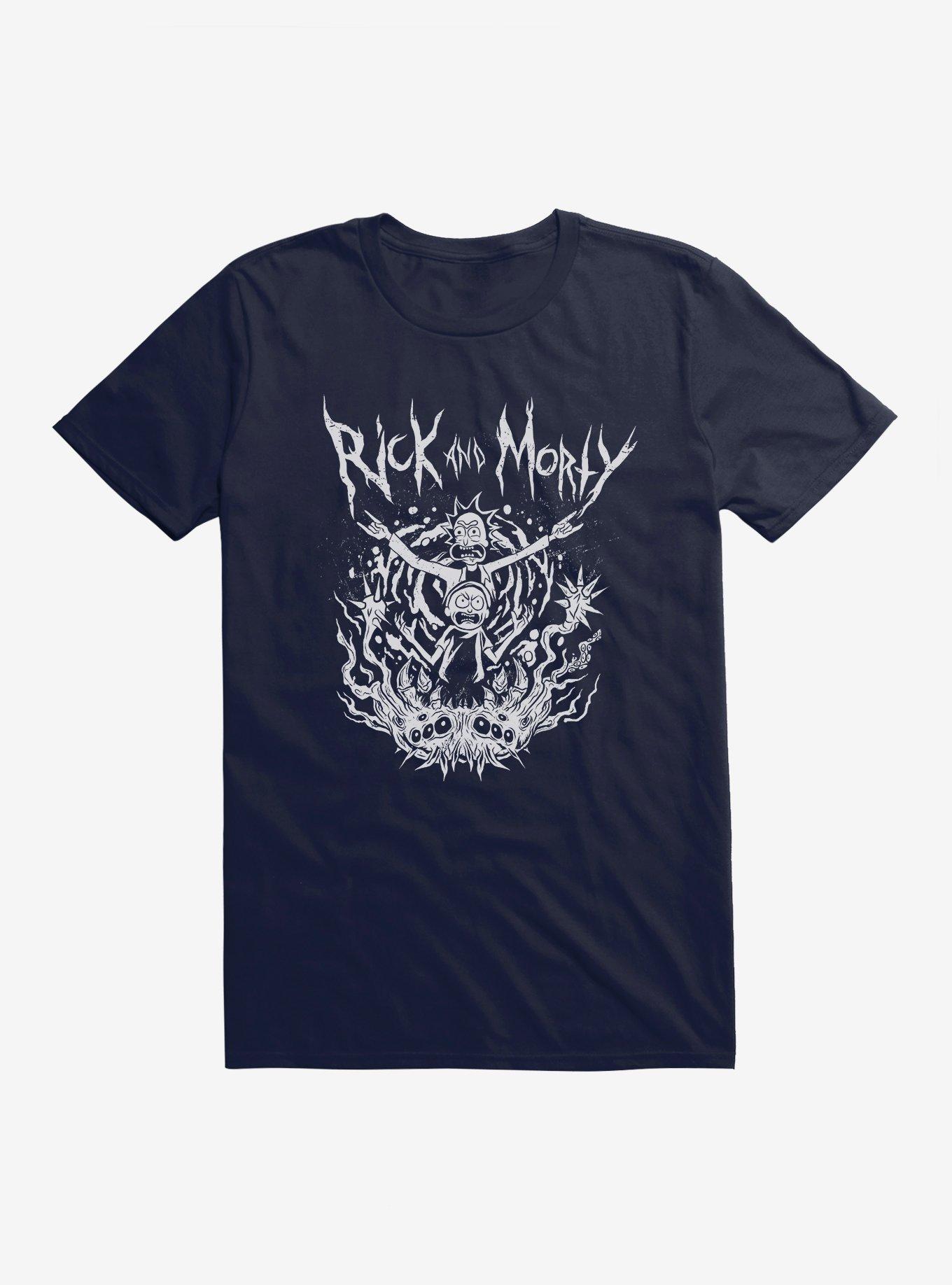 Rick And Morty Metal Maelstrom T-Shirt, , hi-res