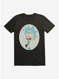 Rick And Morty Selfie Tiny Rick T-Shirt, BLACK, hi-res