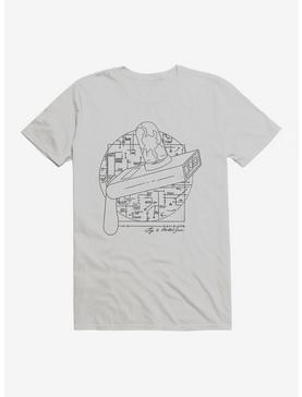 Rick And Morty Vitruvian Portal Gun T-Shirt, , hi-res