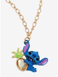 Disney Lilo & Stitch Stitch with Pineapple Necklace, , hi-res