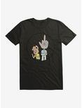 Rick And Morty Give Them A Hand T-Shirt, BLACK, hi-res
