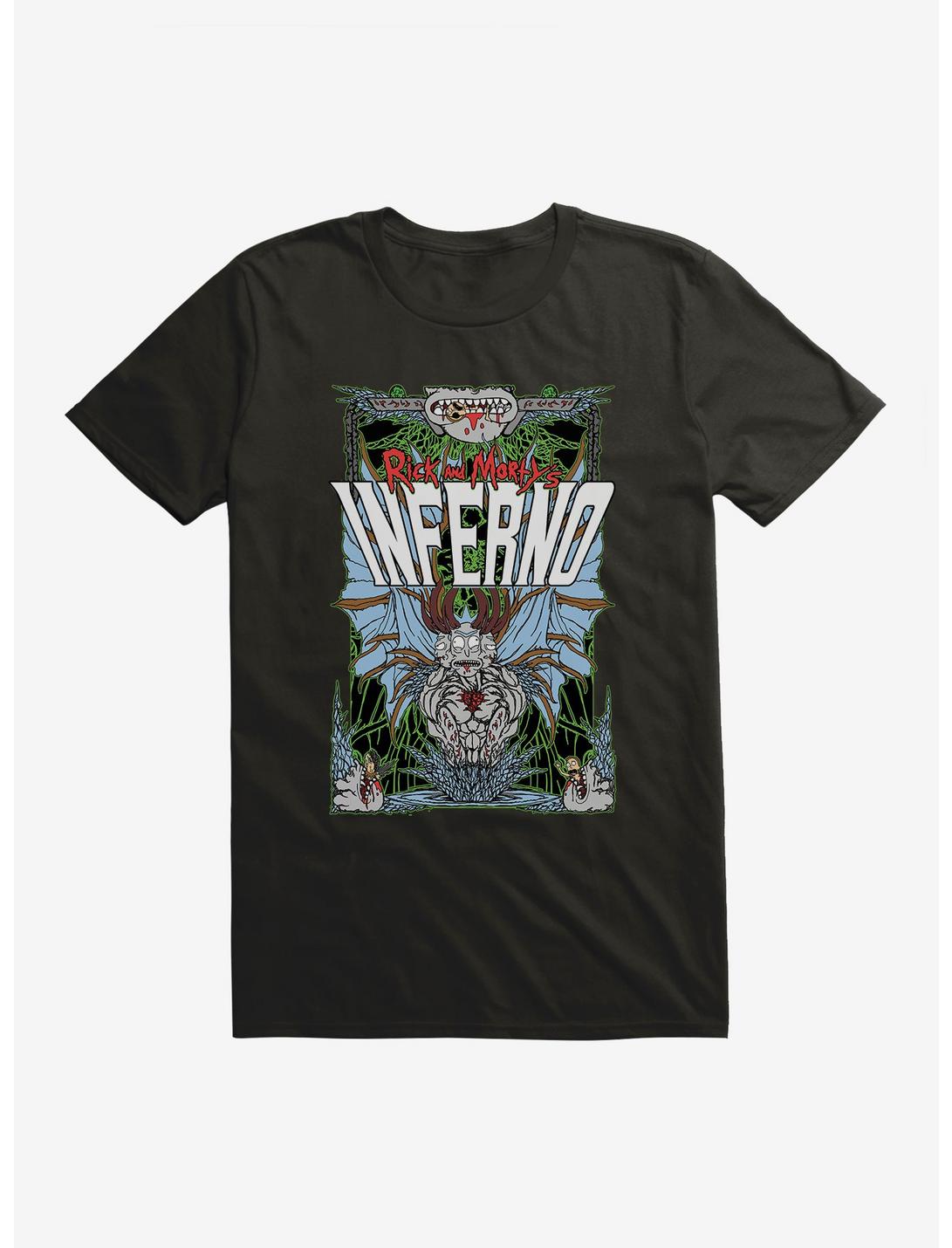 Rick And Morty Inferno T-Shirt, , hi-res