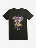 Rick And Morty Sl*t Dragon Squad T-Shirt, BLACK, hi-res