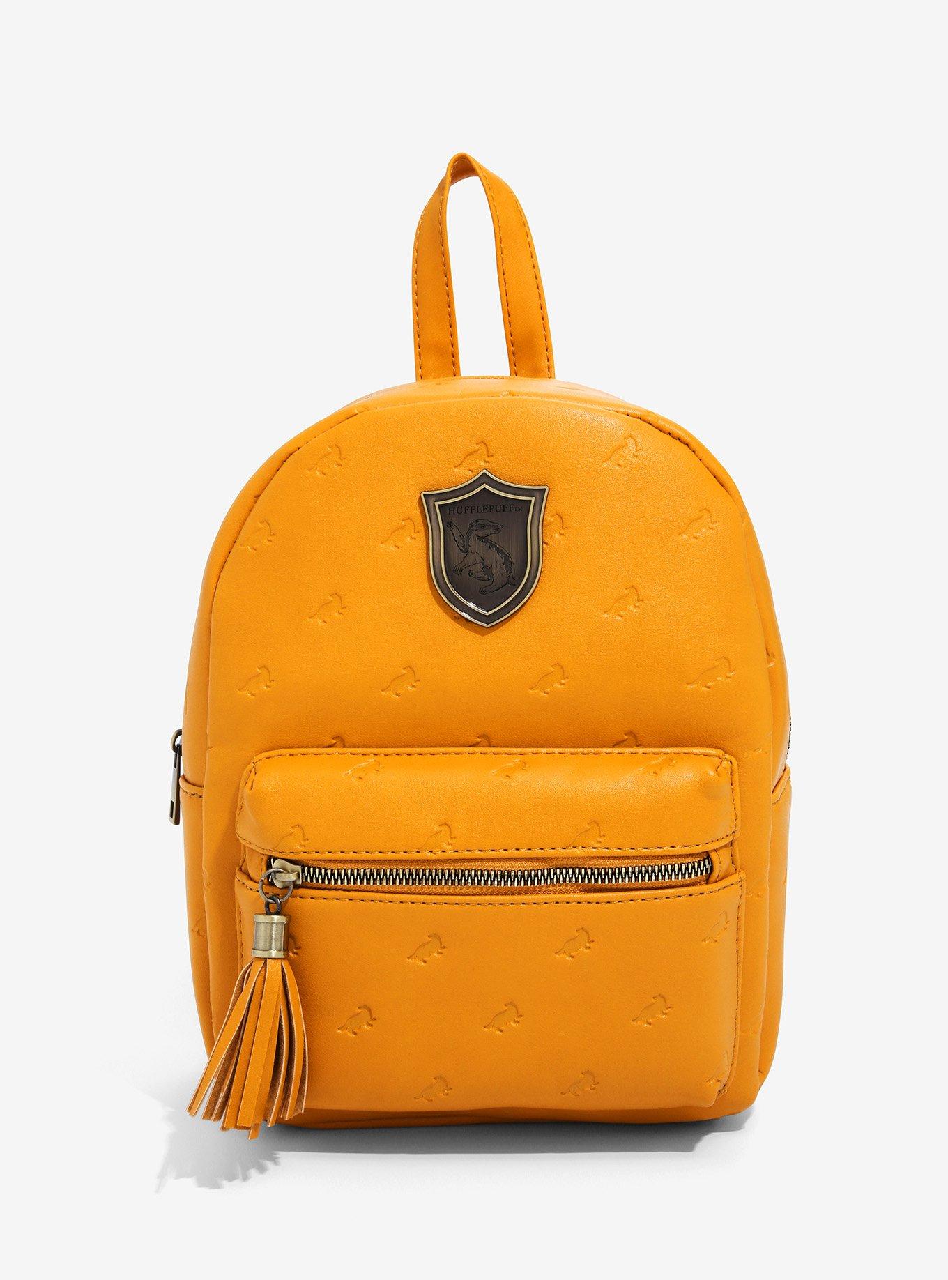 Harry Potter Hufflepuff Embossed Mini Backpack, , hi-res