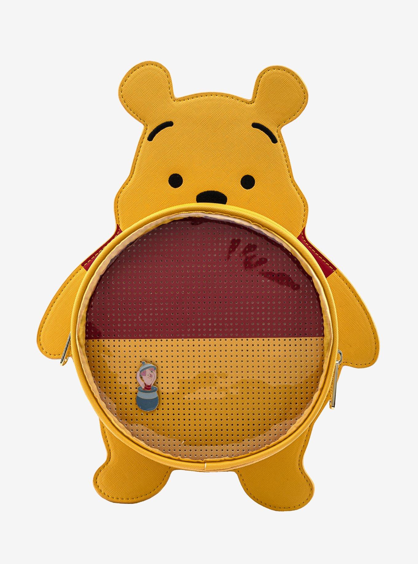 Loungefly Disney Winnie The Pooh Pin Collector Mini Backpack, , hi-res