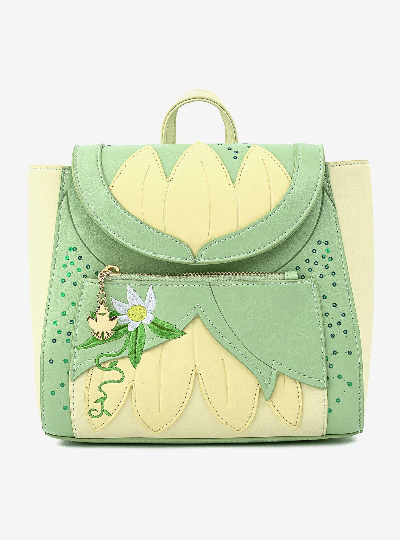 Loungefly, Bags, Sdcc Exclusive The Princess And The Frog Louis Glow In  The Dark Mini Backpack