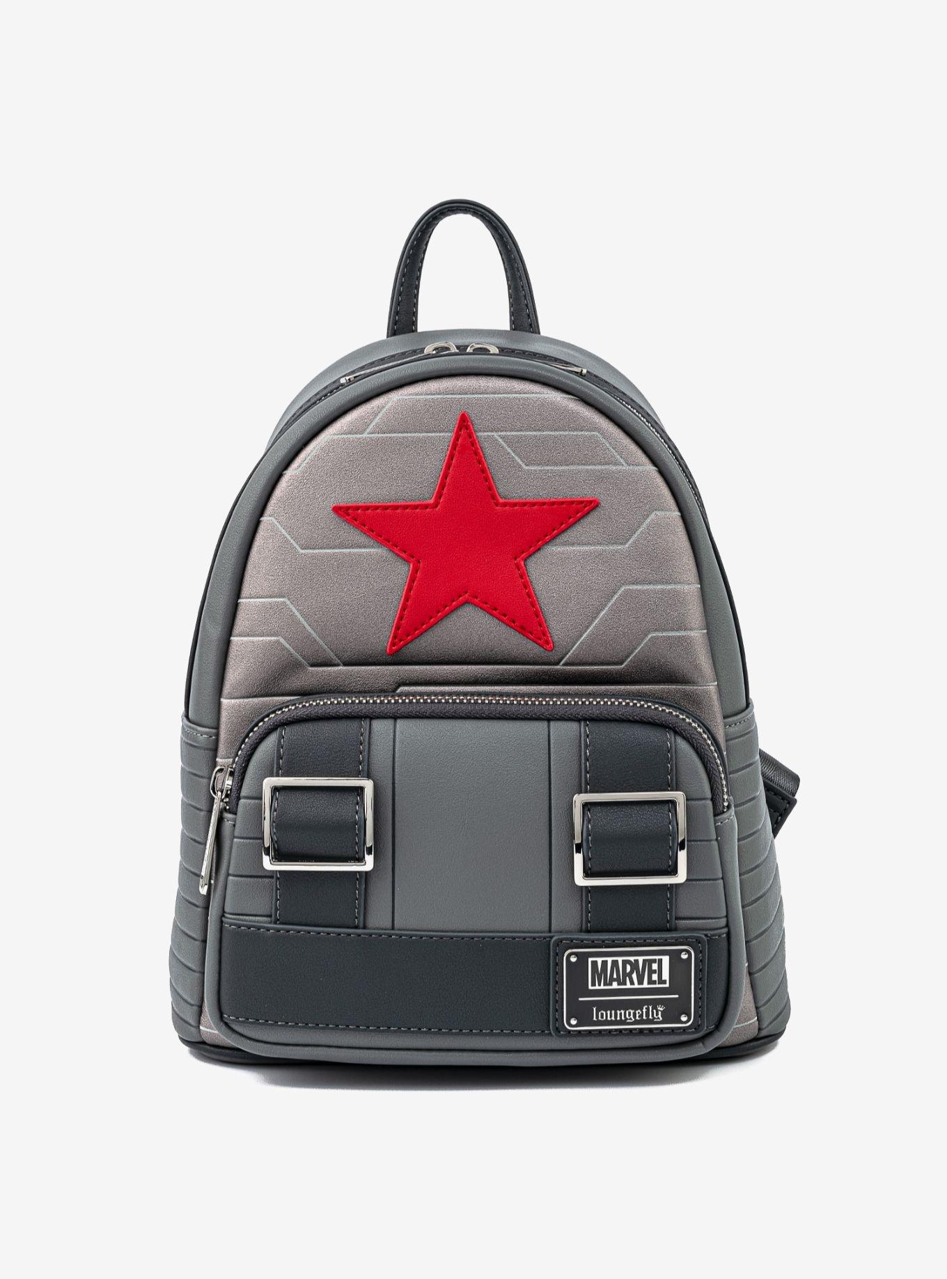 Loungefly Marvel Winter Soldier Mini Backpack, , hi-res