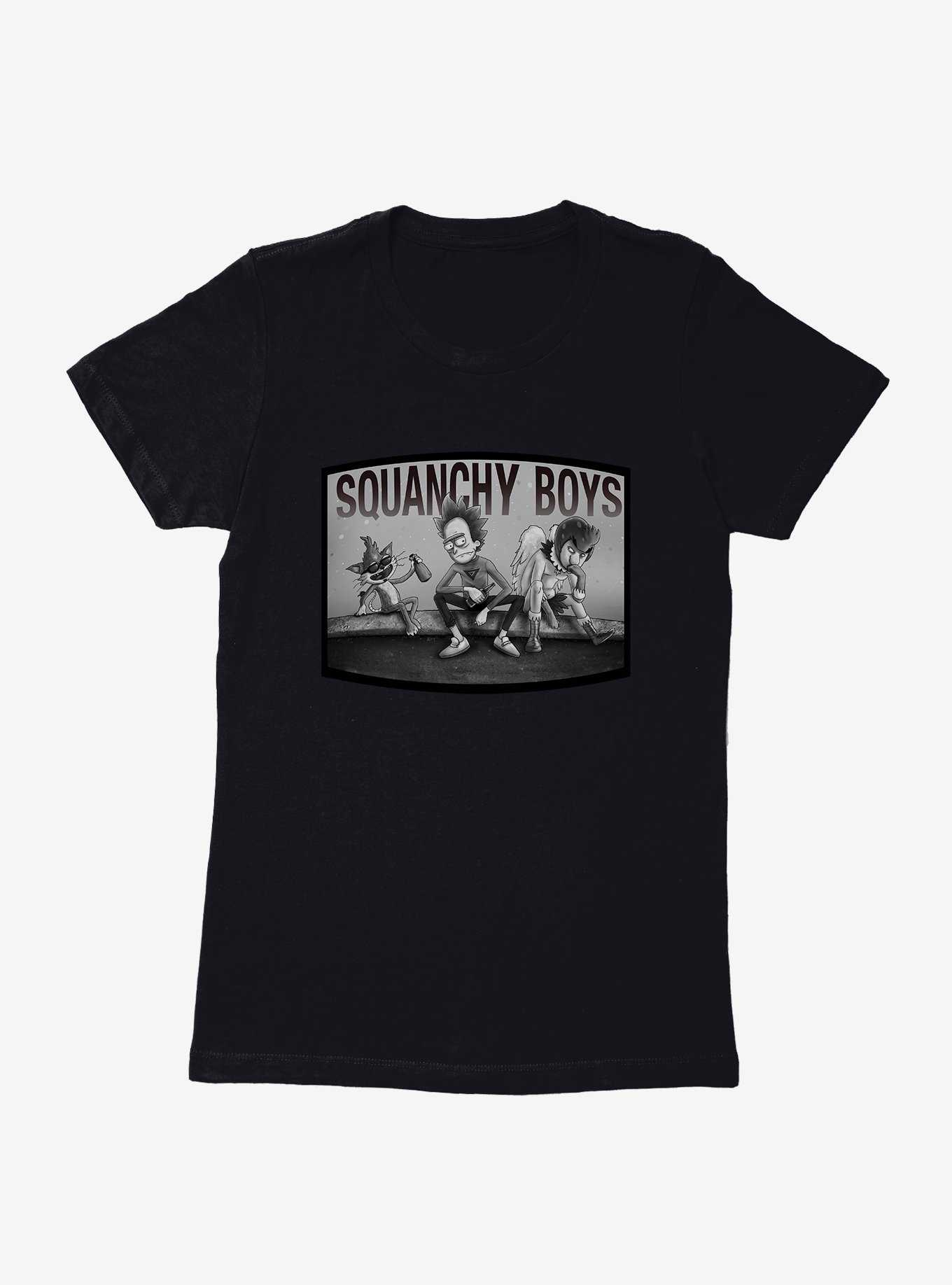 Rick And Morty Squanchy Boys Womens T-Shirt, , hi-res