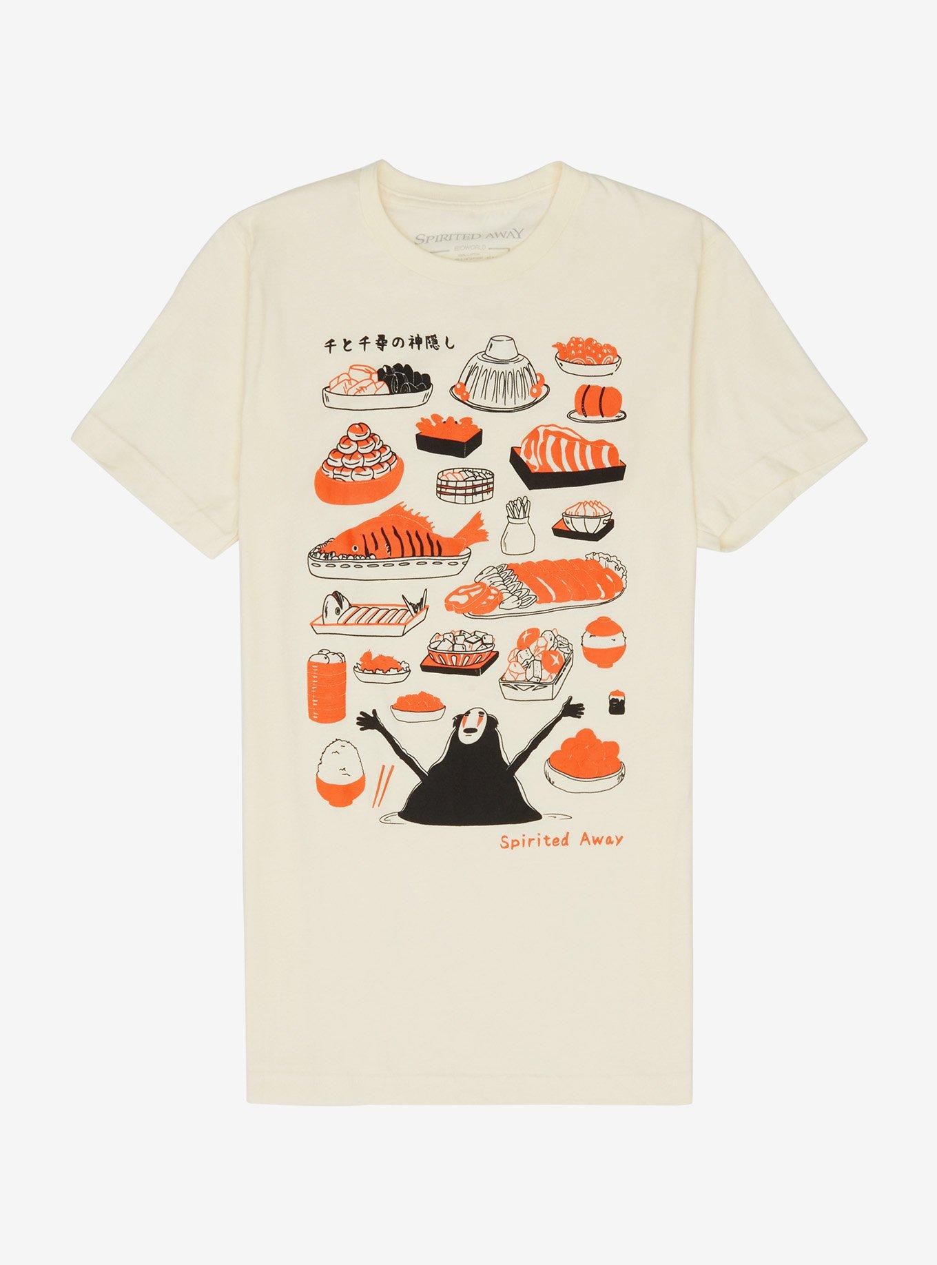 Spirited Away NoFace Foods TShirt BoxLunch Exclusive BoxLunch
