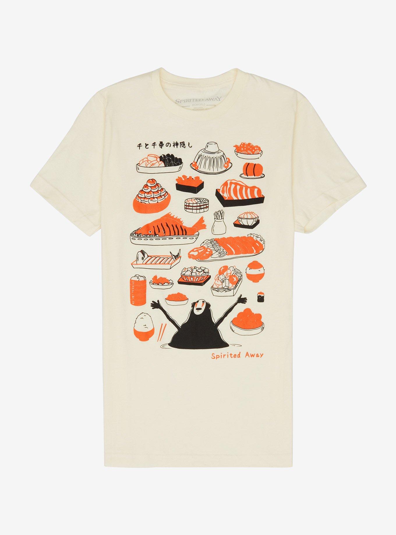 Spirited Away No-Face Foods T-Shirt - BoxLunch Exclusive, , hi-res