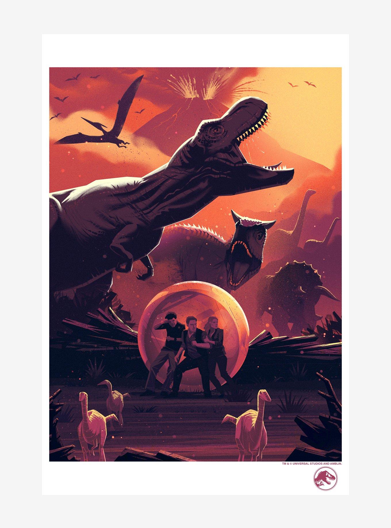 Jurassic World Dinosaur Attack Poster, , hi-res
