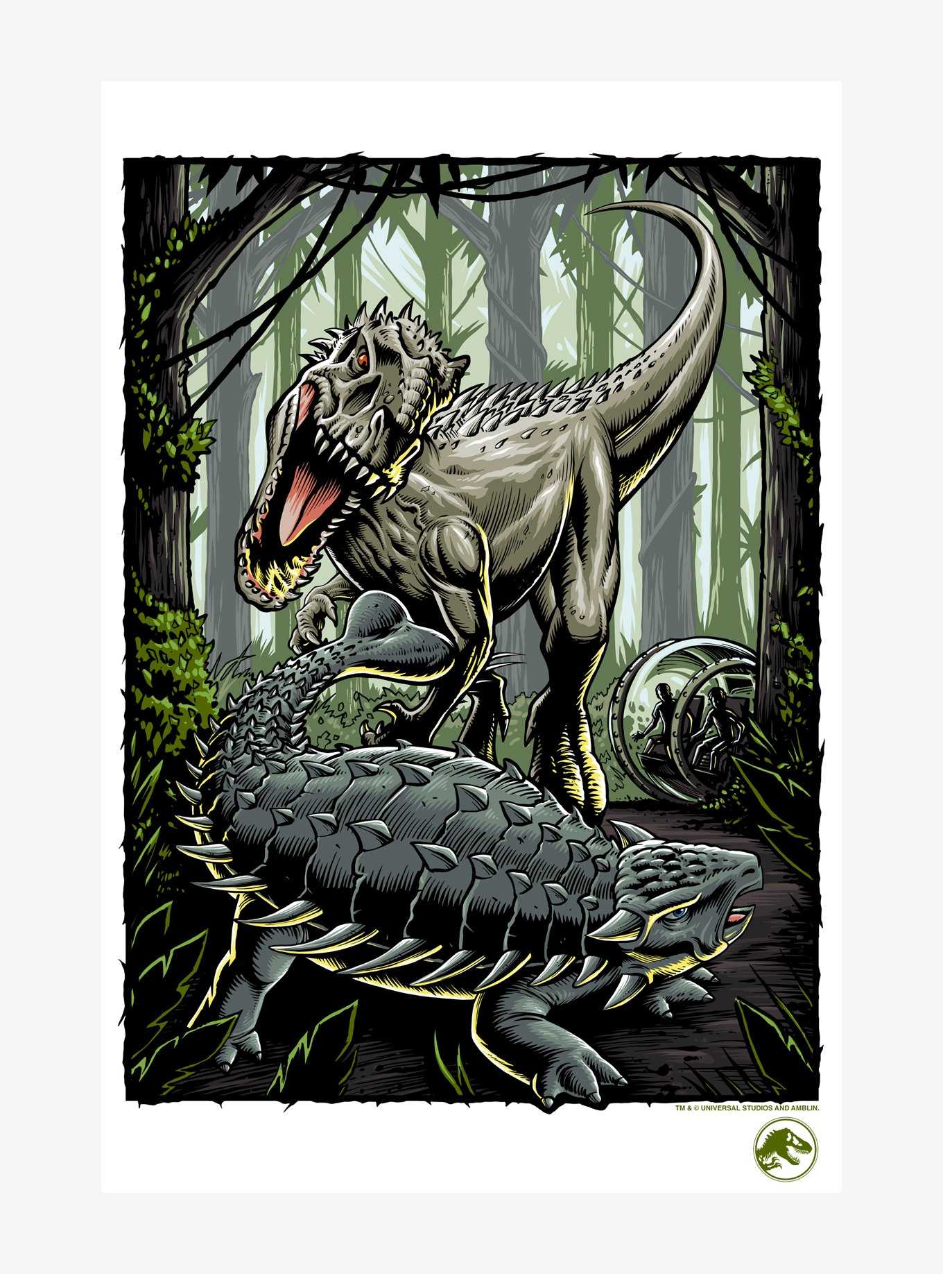 Jurassic World Jungle Attack Poster, , hi-res