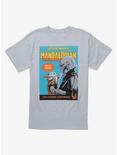Star Wars The Mandalorian Hello Friend Comic Book T-Shirt - BoxLunch Exclusive, GREY, hi-res