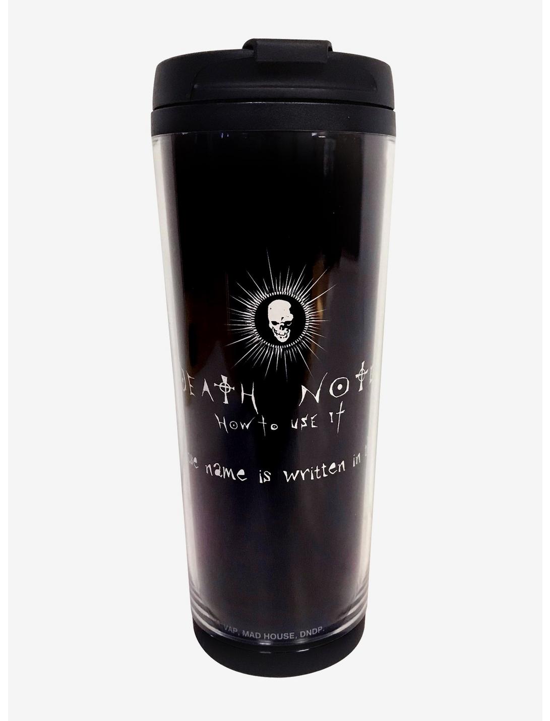 Death Note Logo Acrylic Travel Mug, , hi-res