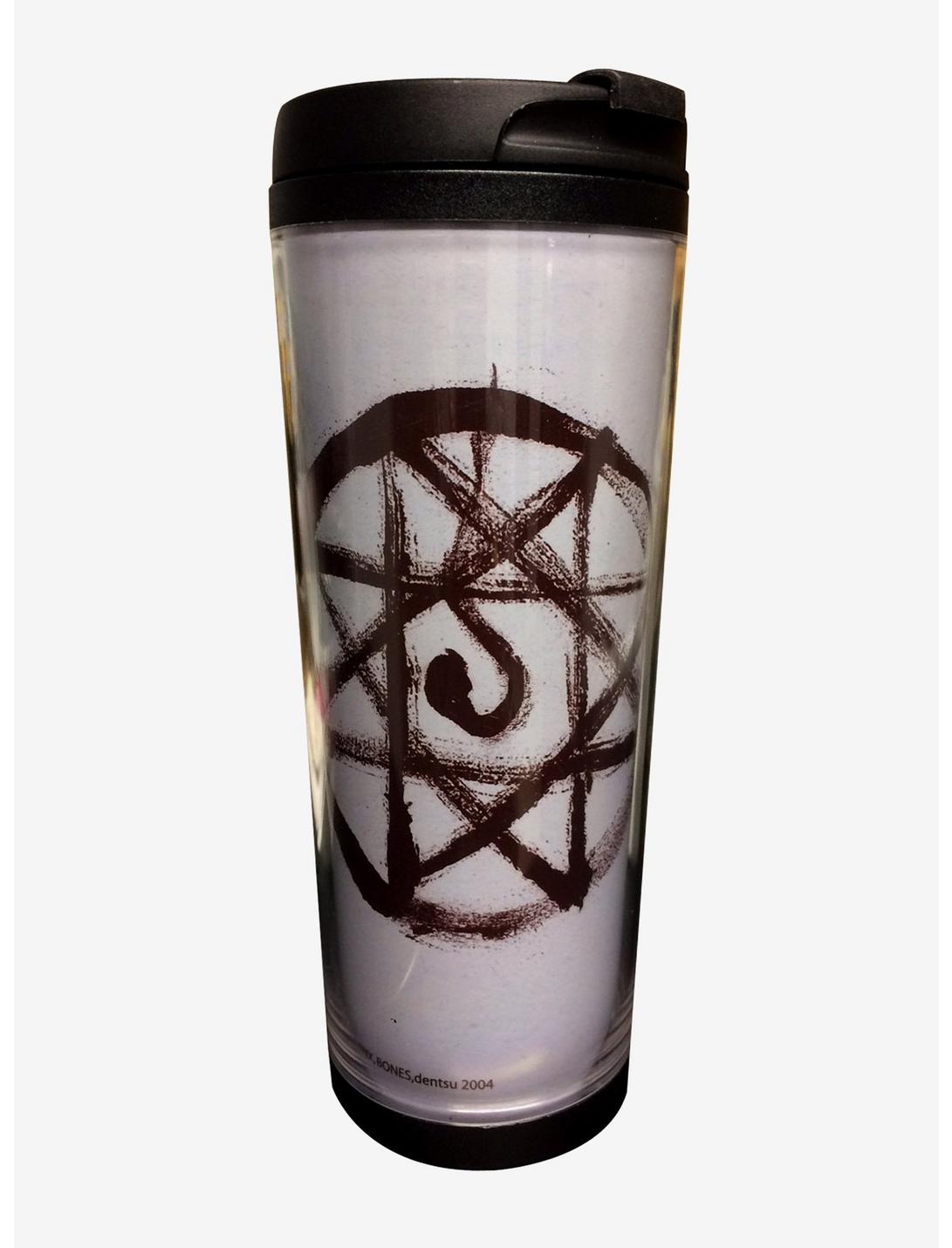 Fullmetal Alchemist Blood Rune Acrylic Travel Mug, , hi-res