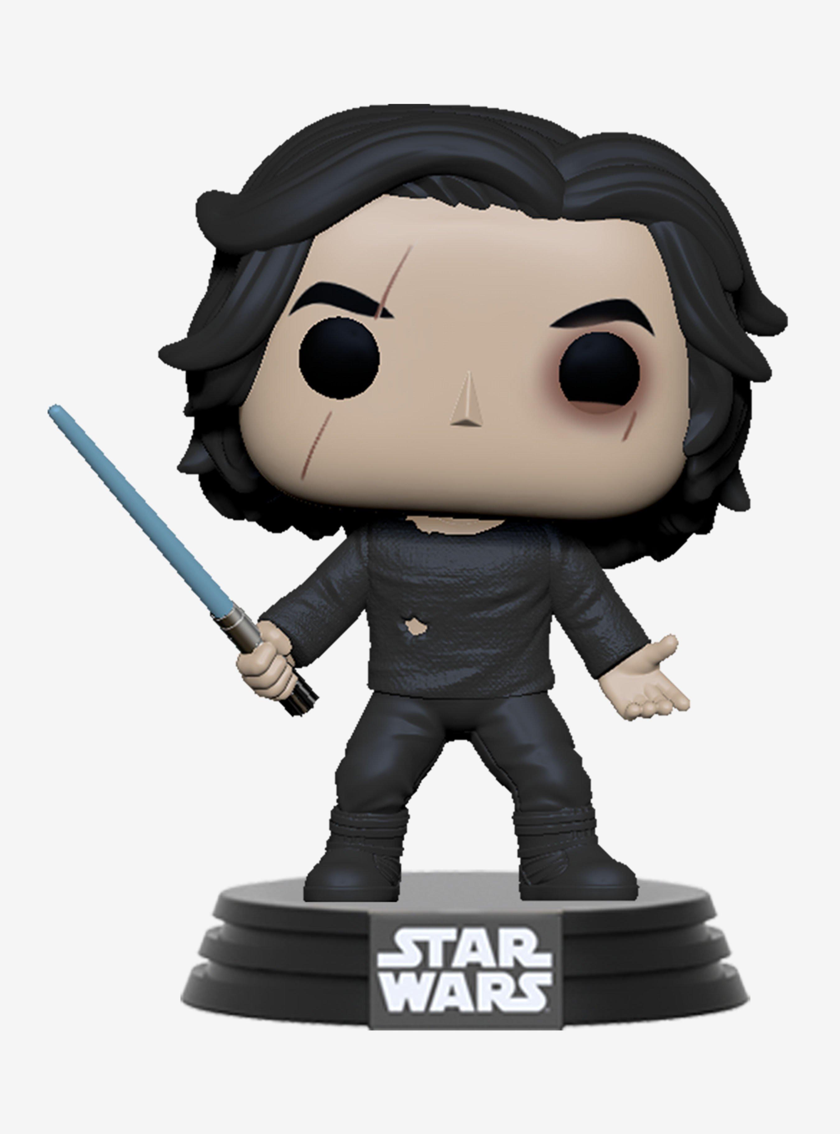 Funko Pop! Star Wars: The Rise of Skywalker Ben Solo with Blue Lightsaber Vinyl Bobble-Head, , hi-res