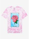 Loteria La Rosa Tie-Dye Boyfriend Fit Girls T-Shirt, MULTI, hi-res