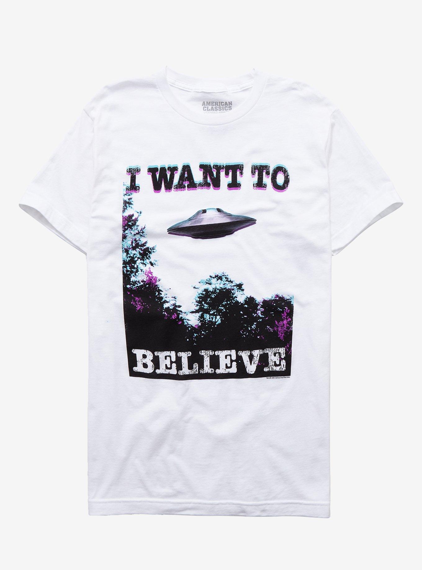 X-Files I Want To Believe Girls T-Shirt | Hot Topic