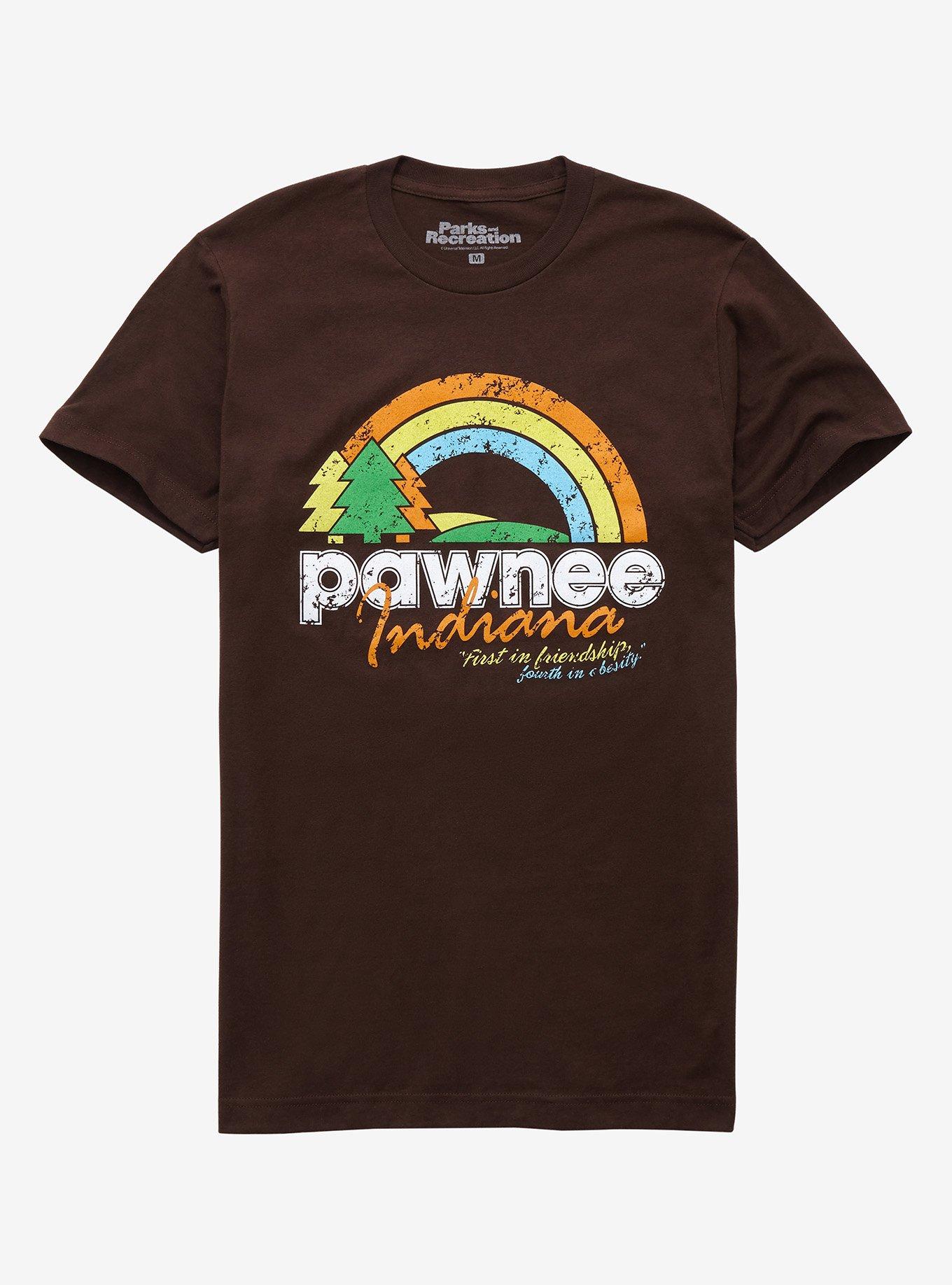 Parks And Recreation Pawnee Indiana Rainbow Girls T-Shirt, MULTI, hi-res