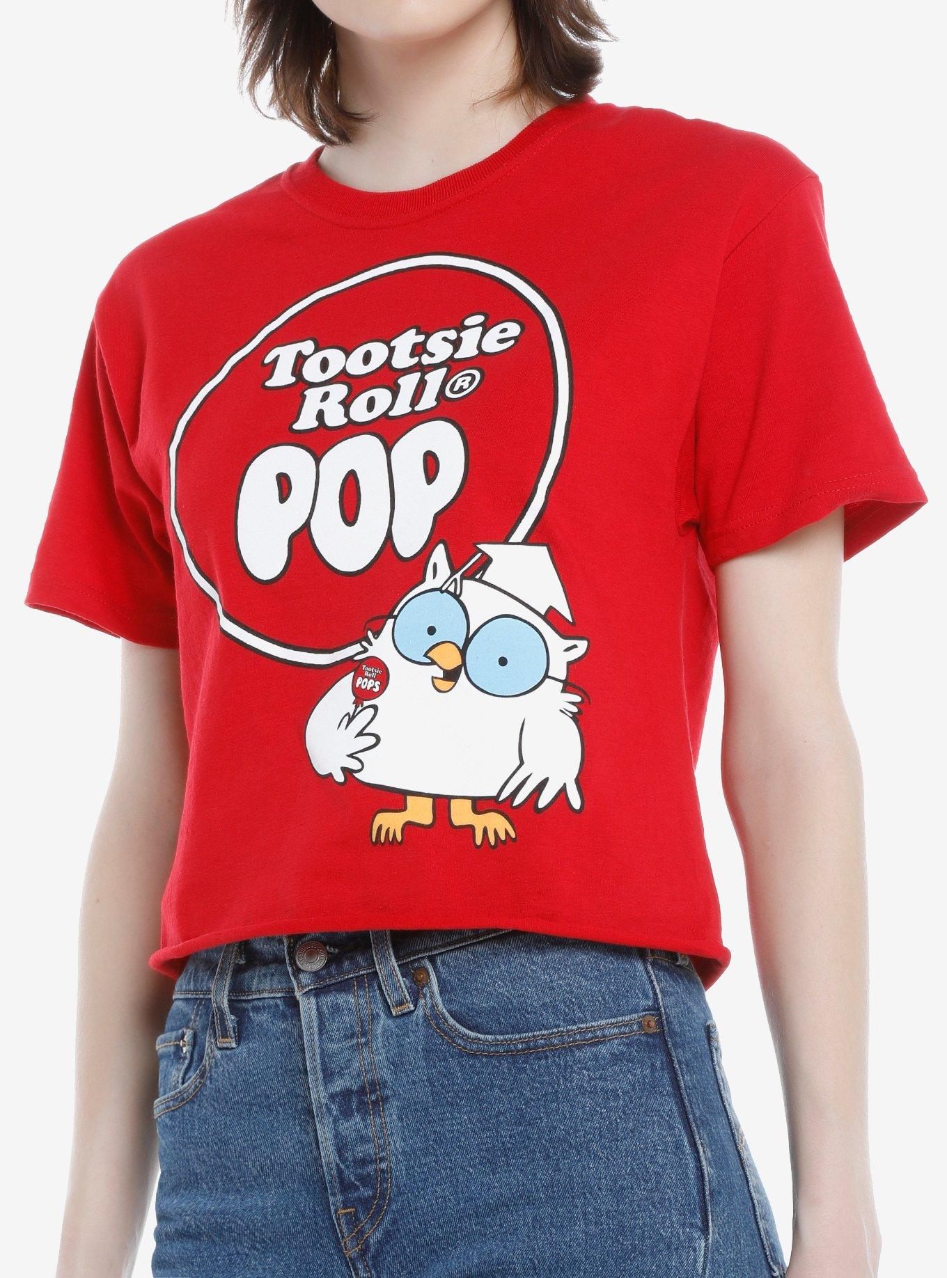 Tootsie Roll Pop Girls Crop T-Shirt, MULTI, hi-res