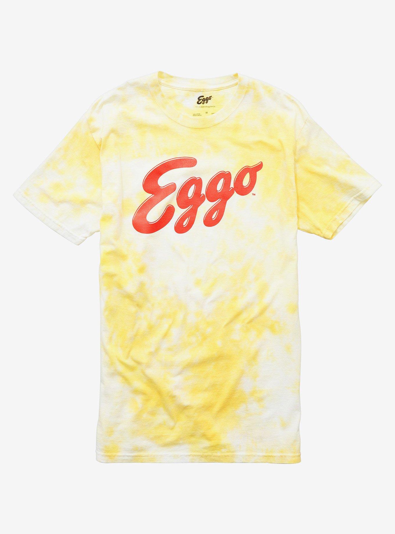Eggo Waffles Tie-Dye Boyfriend Fit Girls T-Shirt, MULTI, hi-res