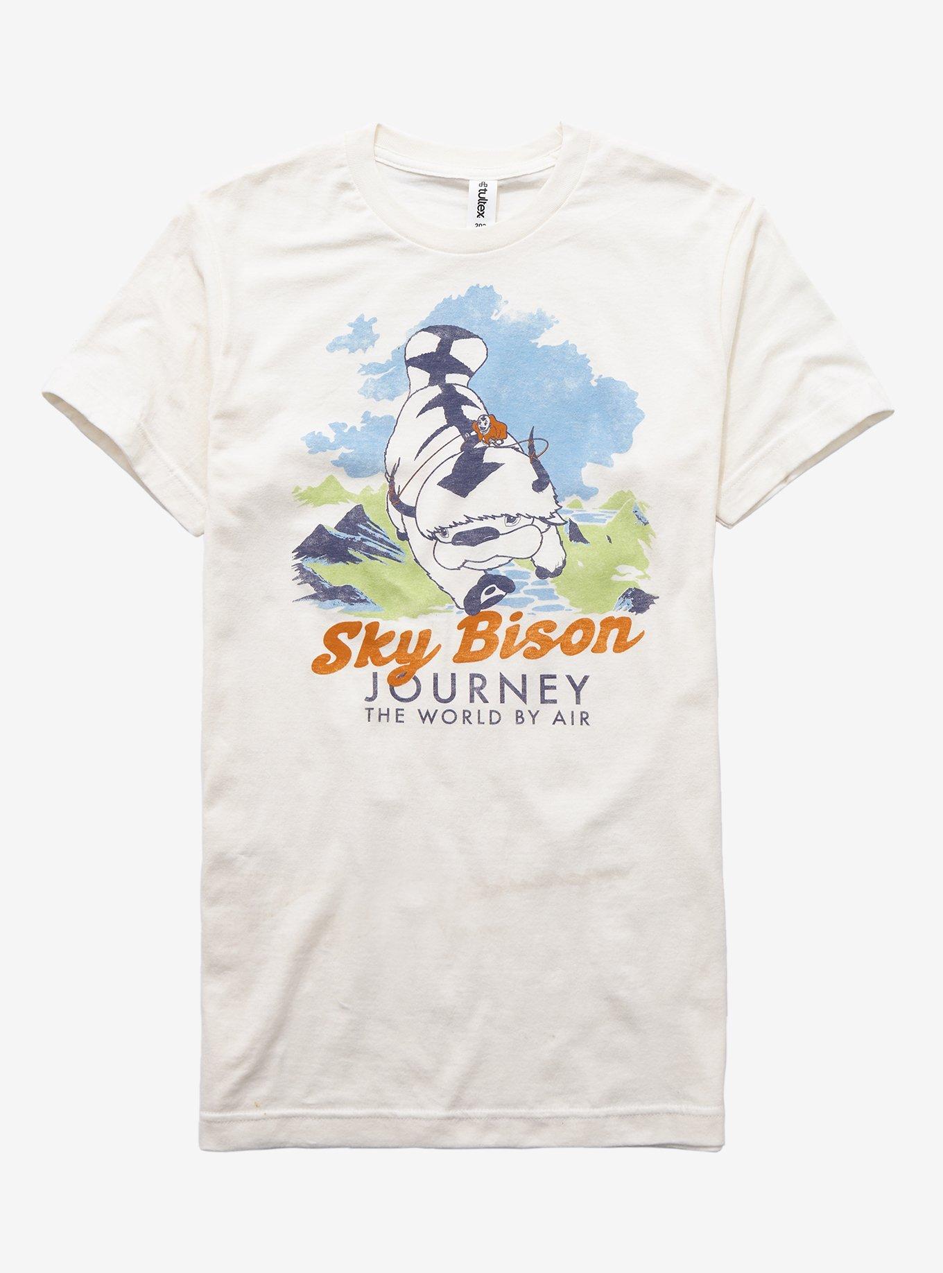 Avatar: The Last Airbender Sky Bison Journey Girls T-Shirt, MULTI, hi-res