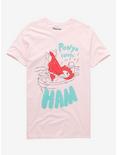 Studio Ghibli Ponyo Ham T-shirt, PINK, hi-res
