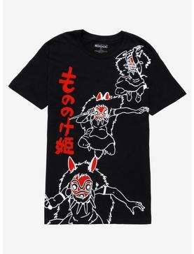 Studio Ghibli Princess Mononoke San Attack T-Shirt, , hi-res
