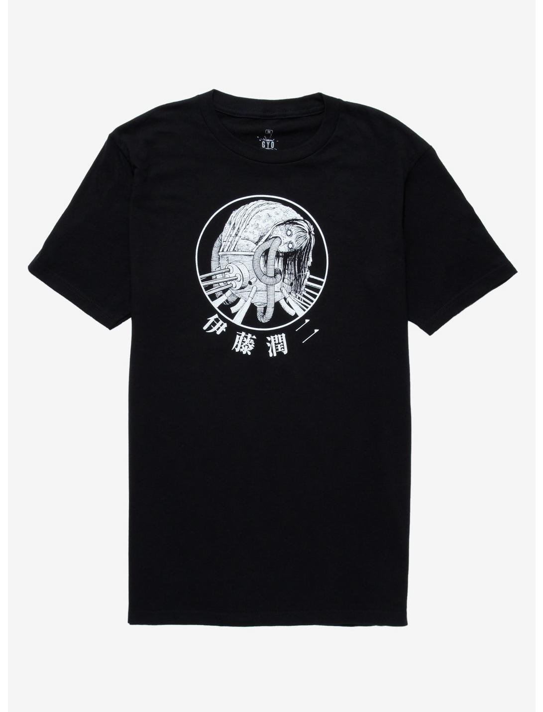 Junji Ito Gyo T-Shirt, BLACK, hi-res
