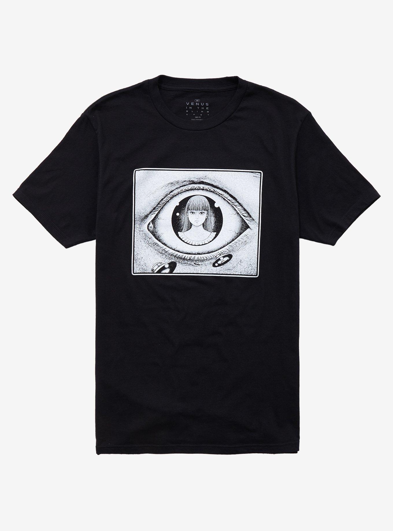 Junji Ito Venus In The Blind Spot T-Shirt, BLACK, hi-res